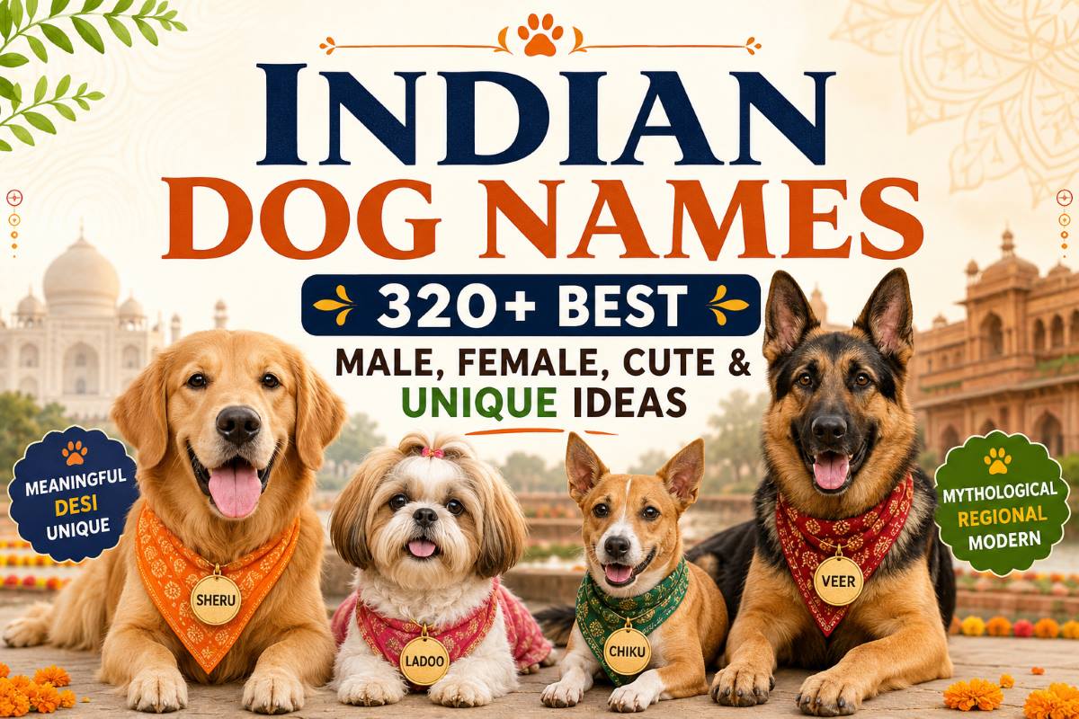 320+ Indian Dog Names: Male, Female, Cute & Unique Ideas