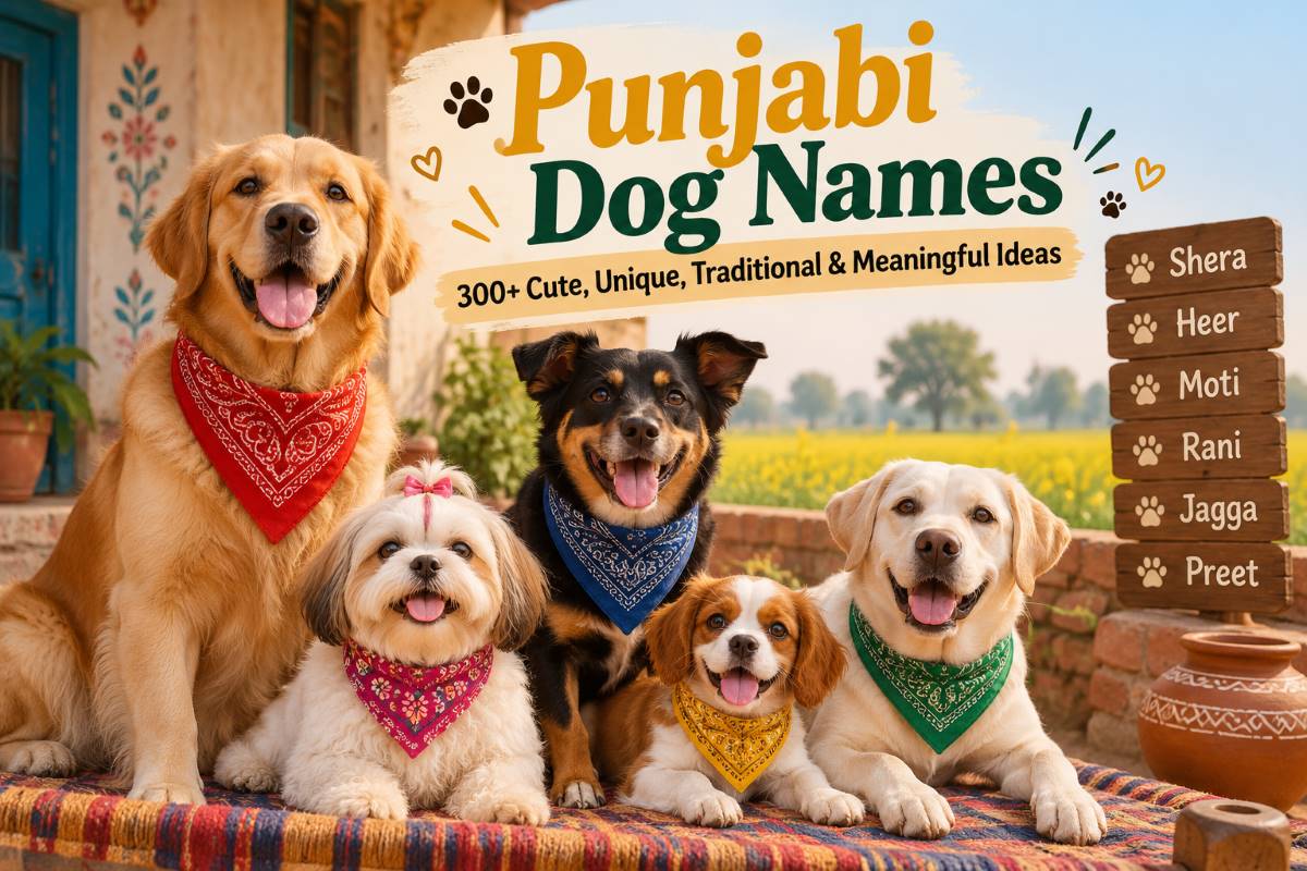 Punjabi Dog Names: 300+ Cute, Unique, & Meaningful Ideas